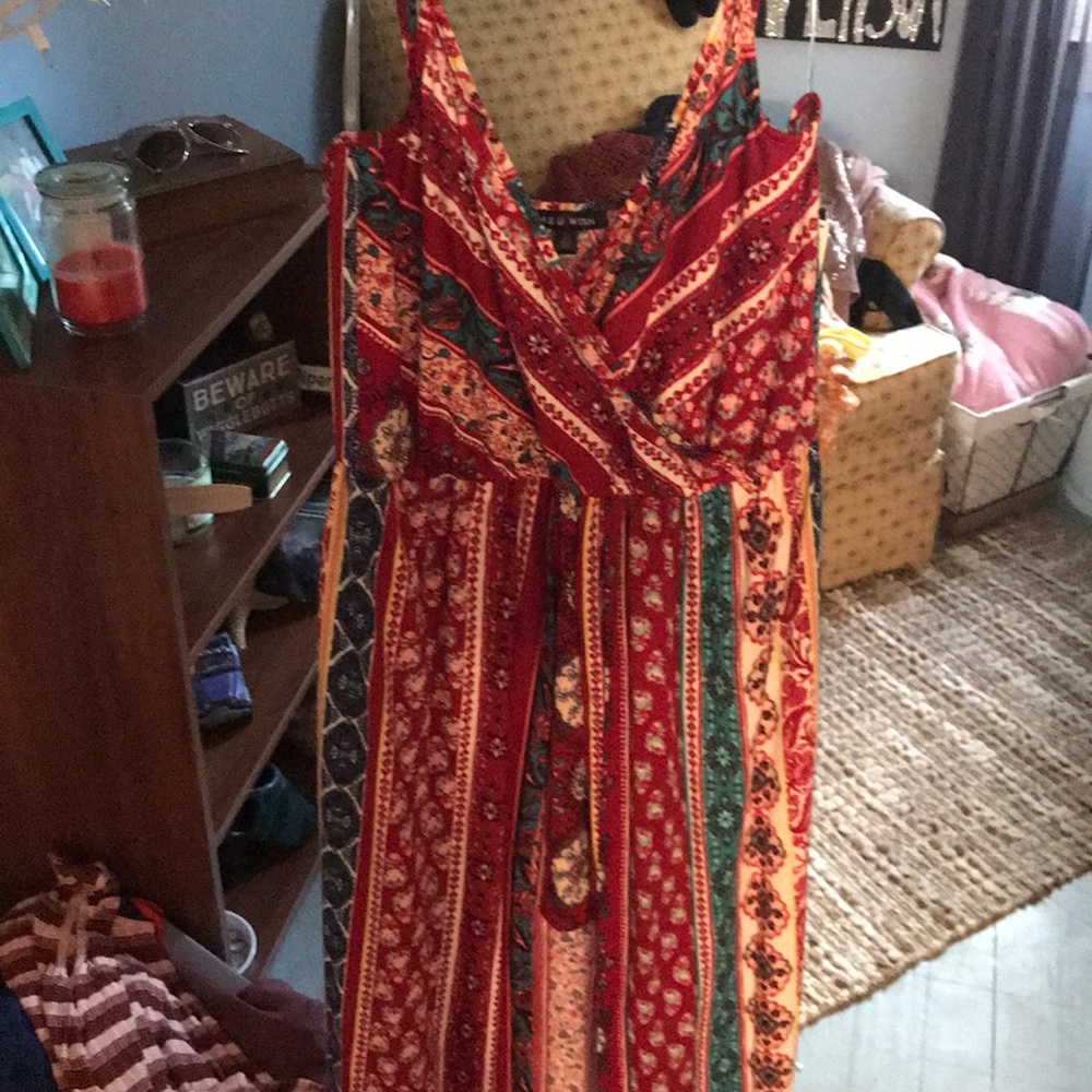 Tank top romper dress